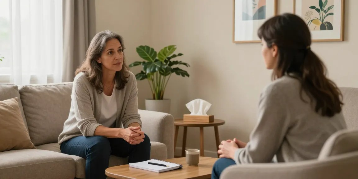 Addictions counselling Haldimand session with professional counselor and client in comforting room